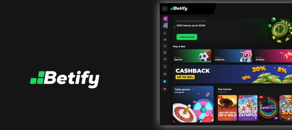 betify casino official.