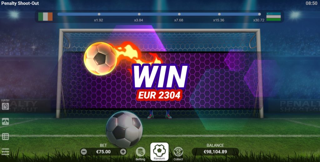 penalty shoot out betify spel.